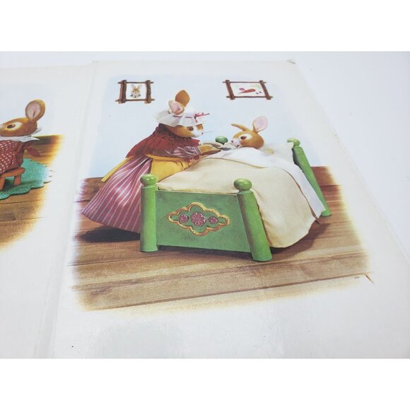 Peter Rabbit A Puppet Storybook By Beatrix Potter Hardcover 1985 Vintage - Picture 10 of 12